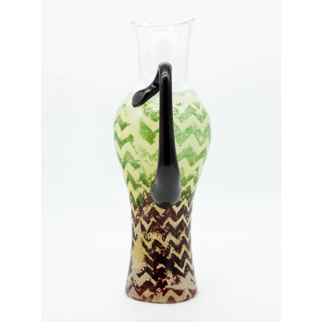Kosta Boda Safari Glass Pitcher by Kjell Engman for Kosta Boda, Sweden, 1994 For Sale - Image 4 of 9