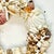 Vintage 1980s Coastal Boho Chic Seashell Encrusted Wreath For Sale - Image 4 of 11