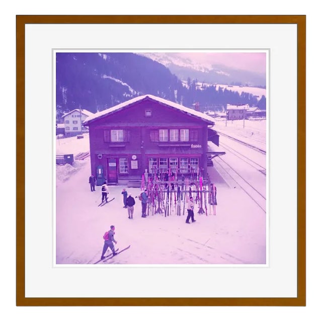 Toni Frissell, Alpine Railway Station, C Print, Framed For Sale