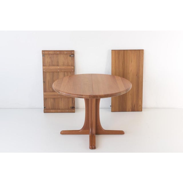 1970s Scandinavian Teak Dining Table from Dyrlund, 1970s For Sale - Image 5 of 18