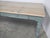 Teal Painted Fir Table, 1950s For Sale - Image 8 of 12
