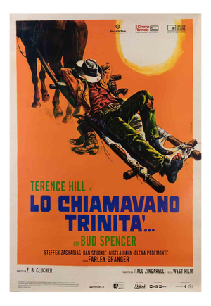 Lo Chiamavano Trinità (They Call Me Trinity) Poster, Italy
