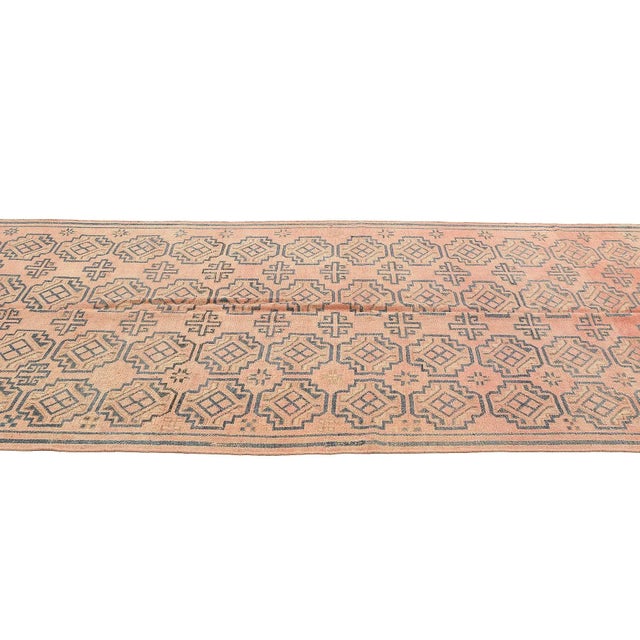 Mid 20th Century Decorative Vintage Afghan Wool Rug For Sale - Image 4 of 7