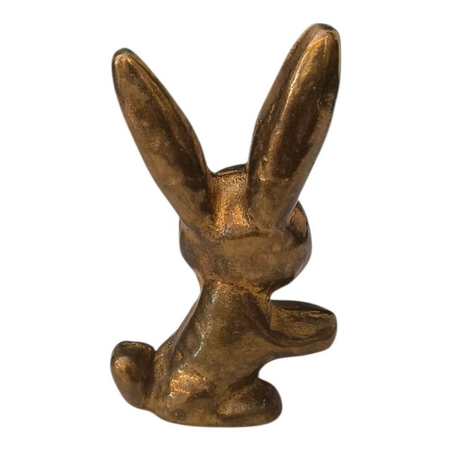 Walter Bosse, Hare, 1960s, Brass For Sale - Image 4 of 5