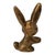 Walter Bosse, Hare, 1960s, Brass For Sale - Image 4 of 5