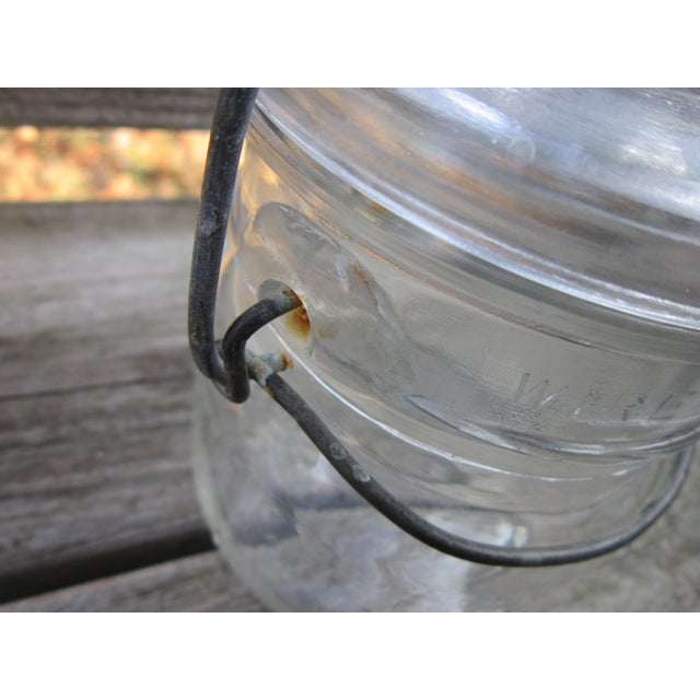 Ball Eclipse Wide Mouth Bail Jar- Lot of 2 Vintage With Lids 1930s-1960s For Sale - Image 4 of 11