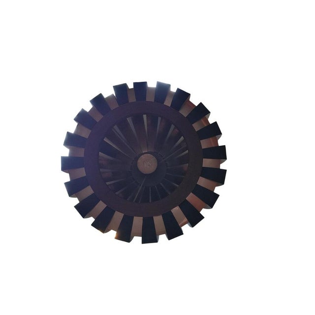 Black Fiesta Pendant by Svend Aage Holm Sorensen, 1960s For Sale - Image 8 of 11