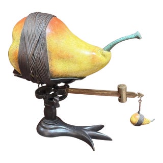 Popliteo David and Goliath Sculpture, Signed For Sale