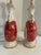 White Vintage French Hand Painted Floral Table Lamps - A Pair For Sale - Image 8 of 12
