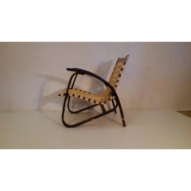 Beechwood Armchair by Jan Vaněk, 1930s For Sale - Image 3 of 7
