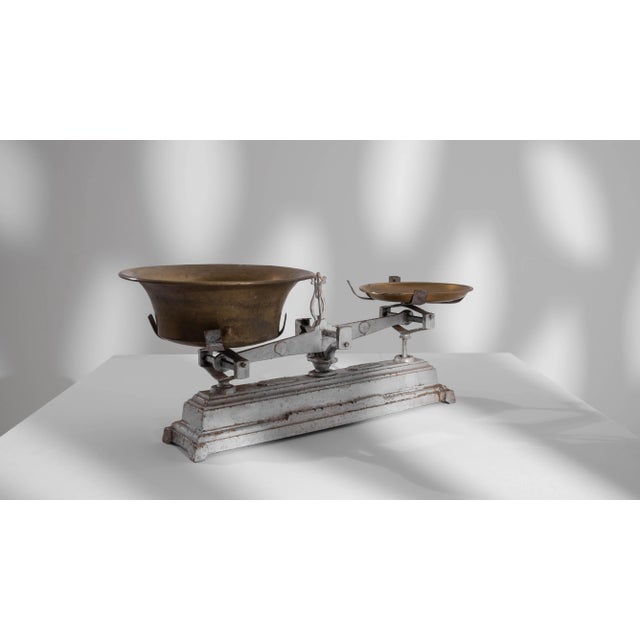 1900s French Metal Scale For Sale In Greensboro - Image 6 of 8