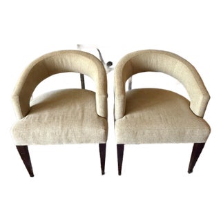 Pair Precedent by Sherrill Ella Armchairs For Sale