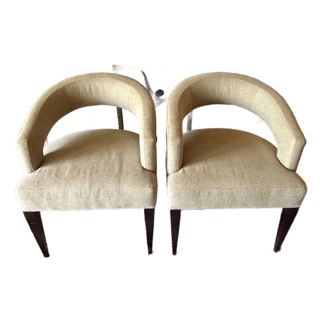 Pair Precedent by Sherrill Ella Armchairs For Sale