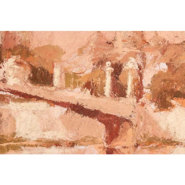 Franco Marzilli, View of Rome, Oil Painting, 1970s For Sale - Image 4 of 6
