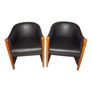1930s Art Deco Club Chairs, Set of 2 For Sale
