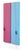 Contemporary Pink and Blue Dots II - Original Contemporary Geometric Abstract Painting on Wood by Jamie Burmeister For Sale - Image 3 of 11
