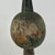 Mid 20th Century Vintage Wood Green Painted Finial-Like Objet D'Art, Home Accent For Sale - Image 5 of 8