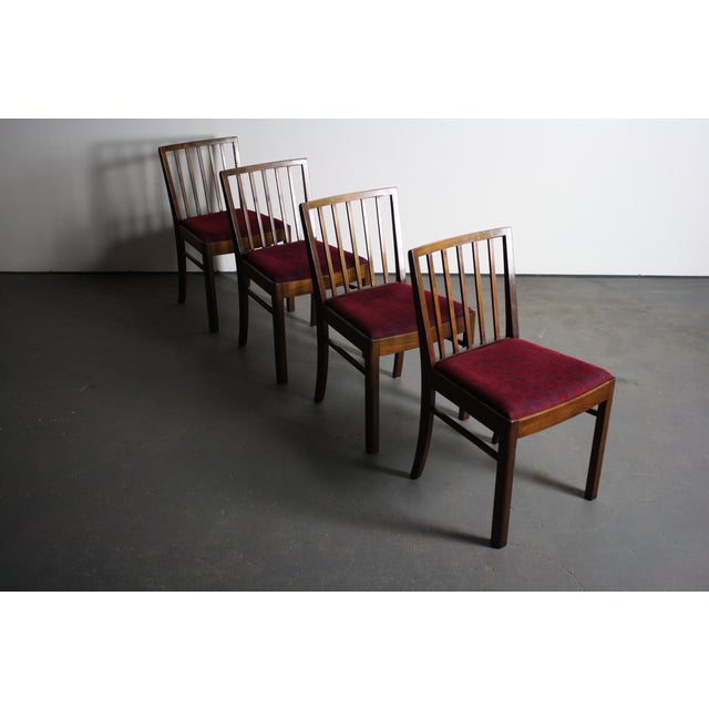 Mid-Century Modern Mid Century Modern KC Mobler Chairs - Set of 4 For Sale - Image 3 of 7