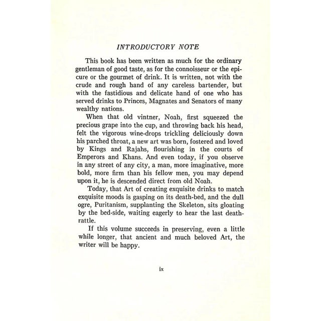 "Charles' Book of Punches and Cocktails" 1934 Charles of Delmonicos For Sale In New York - Image 6 of 8