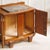 Wood French Art Deco Bedside Table with Marble For Sale - Image 7 of 14