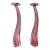 1980s Pink Murano Glass Candlesticks by Giuliano Tosi, a Pair For Sale