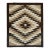Vintage Zabihi Collection Tribal Geometric American Navajo Rug - 3' x 3'8" For Sale