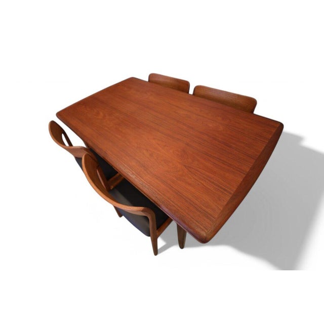 Teak Dining Table with Large Extendable Leaves by Svend Åge Madsen, 1960s For Sale - Image 11 of 18