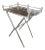 1940s Vintage Everlast Folding Aluminium Tray Table For Sale