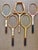 Mid 20th Century Vintage Wooden Tennis Rackets - Set of 5 For Sale - Image 5 of 6