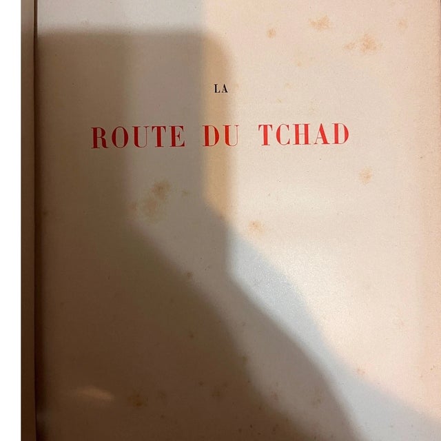 Late 19th Century 1893 La Route du Tchad Jean Dybowski First Edition Gilt Edges French Antique For Sale - Image 5 of 6