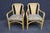 MCM Style Fan Back Bamboo & Rattan Armchairs – Set of 4 For Sale - Image 10 of 18