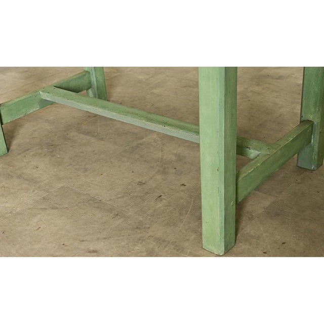 19th Century French 19th Century Marble-top Work Table For Sale - Image 5 of 16