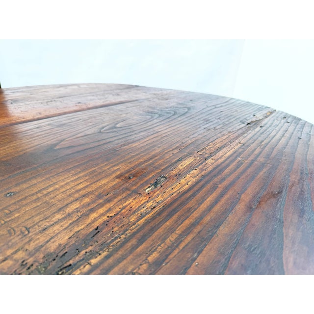 Antique French Oak Vigneron Tilt-Top Table, Mid-19th Century For Sale - Image 10 of 14