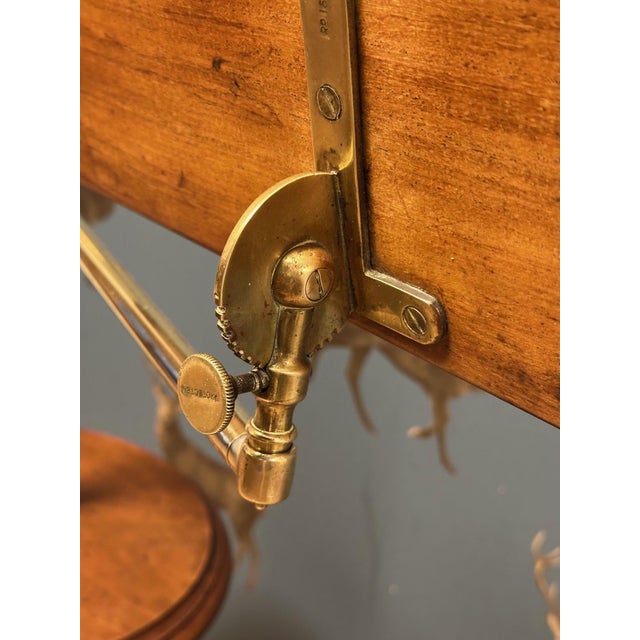 Antique Reading Table, 1890s For Sale - Image 4 of 8