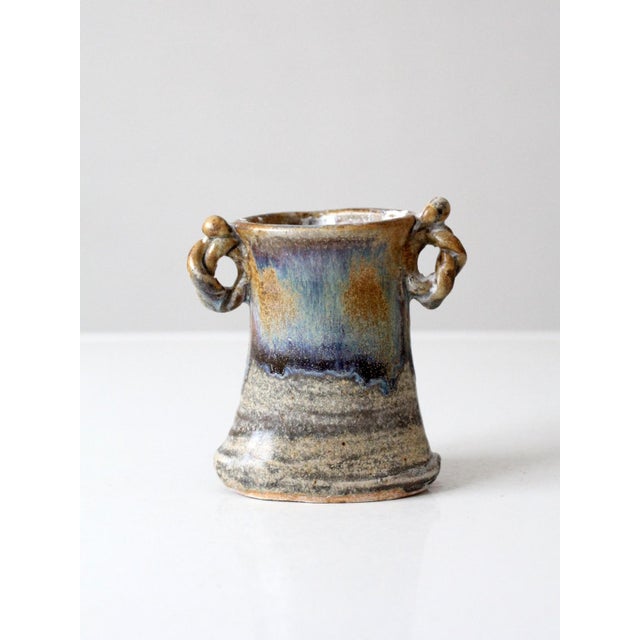Vintage Studio Pottery Vase For Sale - Image 6 of 11