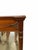 Brown Vintage Louis XVI or Federal Style Trumeau Wall Mirror For Sale - Image 8 of 9