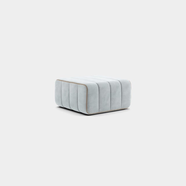 Pouf, stool, ottoman – or simply the basic building block for what is probably the world's most flexible sofa system? the...