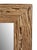 Deep Grain Rustic Wood Wall Mirror For Sale - Image 4 of 8