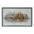 Vintage 20th C Framed Chicago Cityscape Impressionistic Oil Painting by Sheridan For Sale