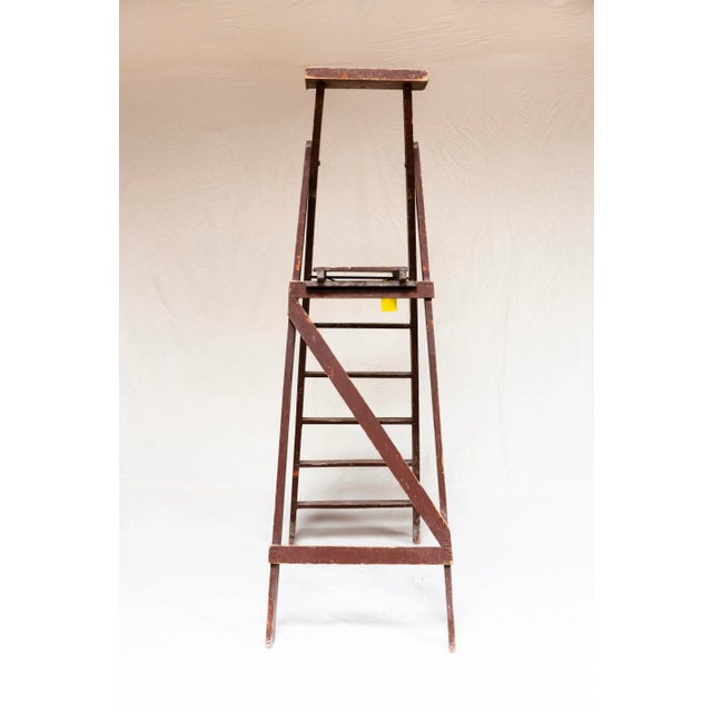 19th Century French Wood Ladder For Sale - Image 4 of 5