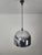 Chromed Metal Pendant Lamp, 1970s For Sale - Image 9 of 12