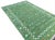 Textile Handmade Cotton Dhurrie Vegetable Dyed Forest Green Shooting Star Rug - 6'x9' For Sale - Image 7 of 11