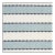 Sample - Schumacher Isolde Stripe Fabric in Sky For Sale