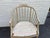 Pair of Mid 20th Century Baker Furniture Vintage Regency Style Tan Color Faux Bamboo Cane Seat Tub Chairs For Sale In Washington DC - Image 6 of 11