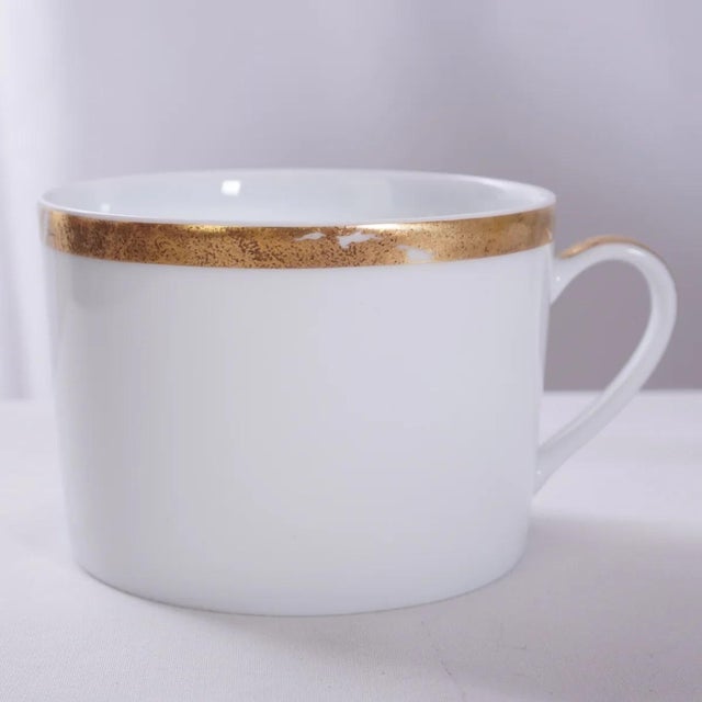 Mid-Century Modern Bernardaud Feuille d'Or 16 Person Dinner Service - 96pcs Total For Sale - Image 3 of 8