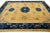 Goldenrod 1920s Antique Peking Designed Chinese Wool Rug Handmade in Golderod Color For Sale - Image 8 of 10