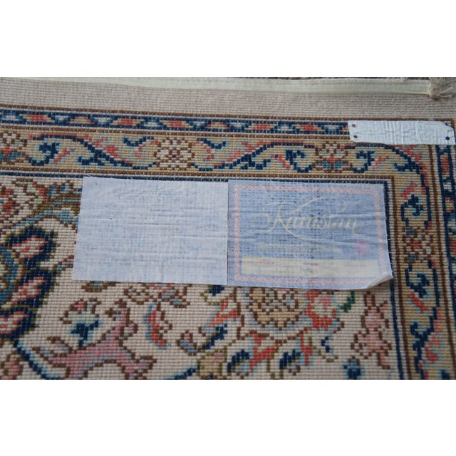 Karastan 100% Wool Oriental Palmette Animal 738 Area Rug Carpet Mat 6' X 9'' For Sale - Image 13 of 17