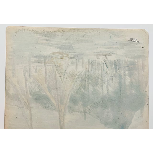 Coastal Grace Spongberg Hawaiian Diamond Head Landscape For Sale - Image 3 of 3