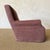Linen Regent Chair Slip Covered in Belgian Linen- Dark Rust For Sale - Image 8 of 10