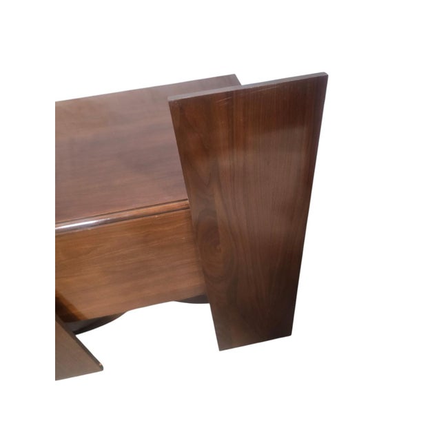 Mid 20th Century Mid-20th-Century Duncan Phyfe Style Mahogany Drop-Leaf Extension Dining Table For Sale - Image 5 of 10